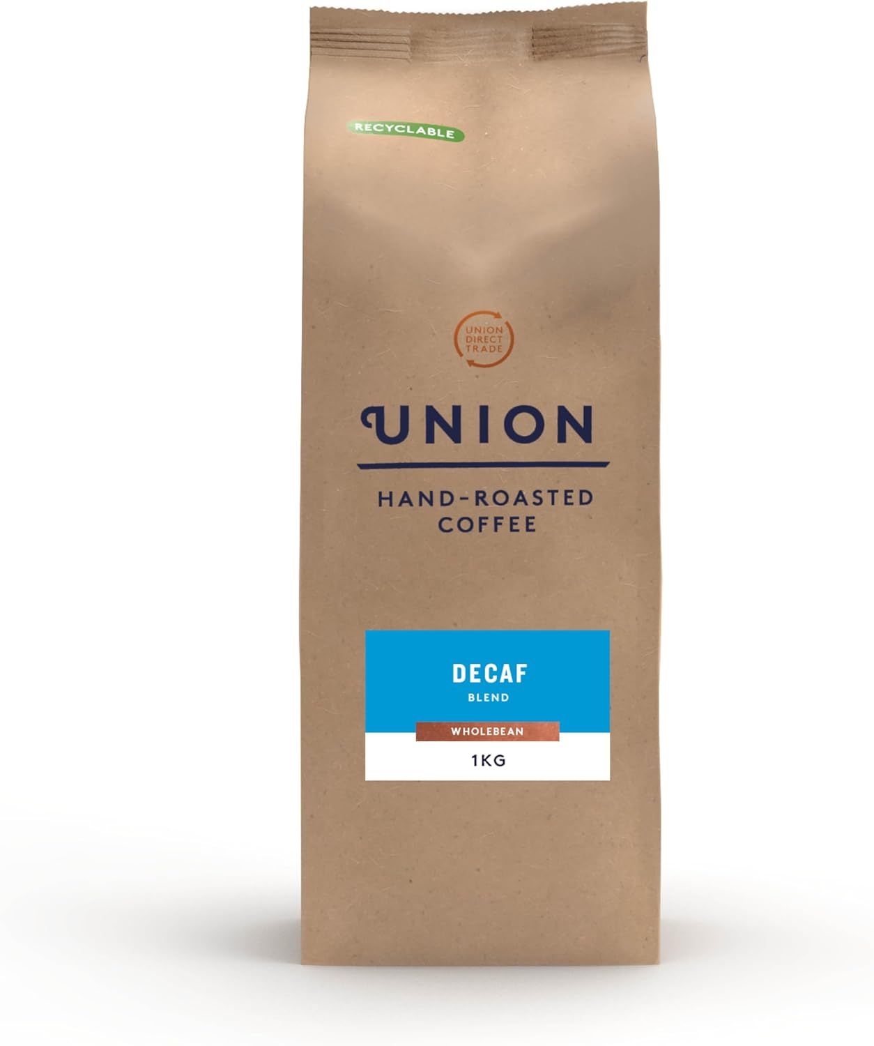Union Coffee | Natural Process Decaf Coffee Beans | Pack of 1kg