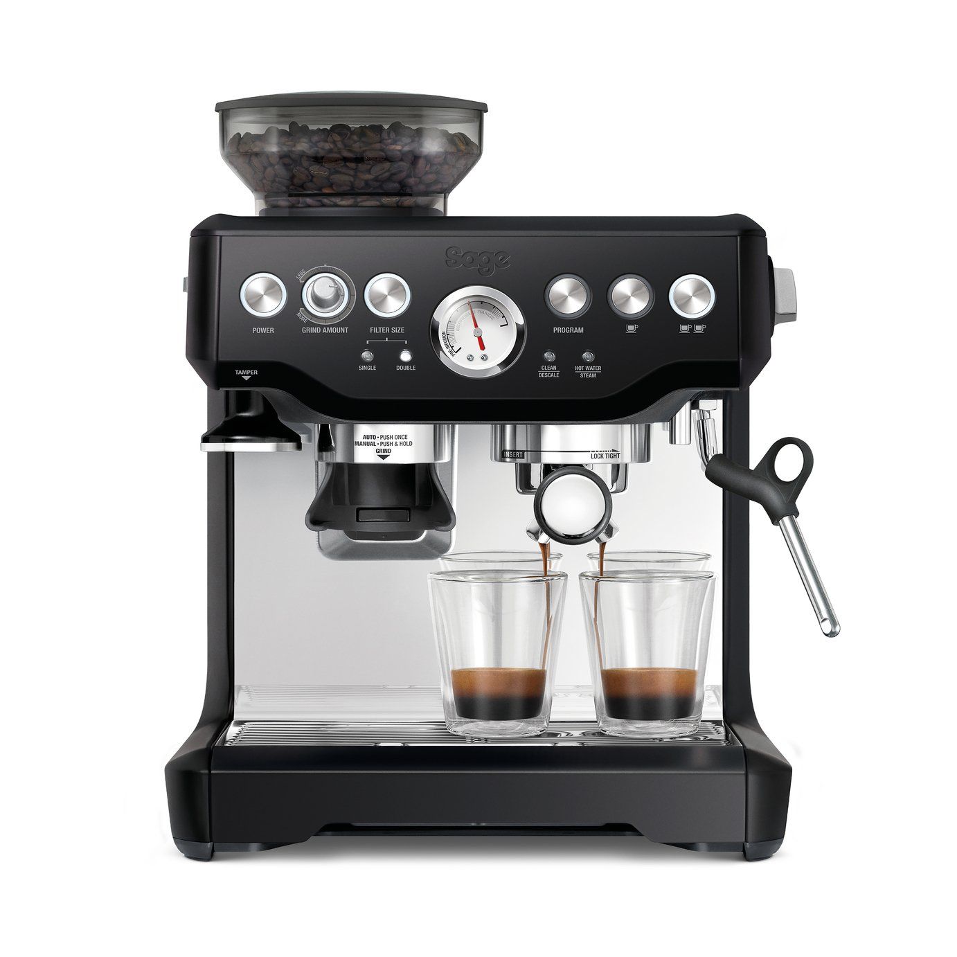 Sage SES875BTR2G The Barista Express Espresso Coffee Machine