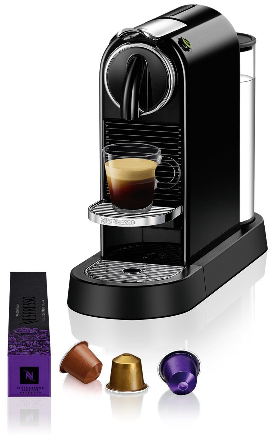 Nespresso by De'Longhi CitiZ Pod Coffee Machine - Black