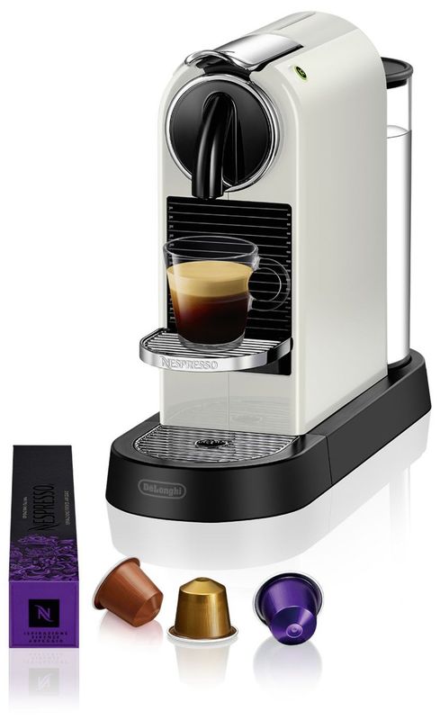 Nespresso De'Longhi CitiZ Pod Coffee Machine - White