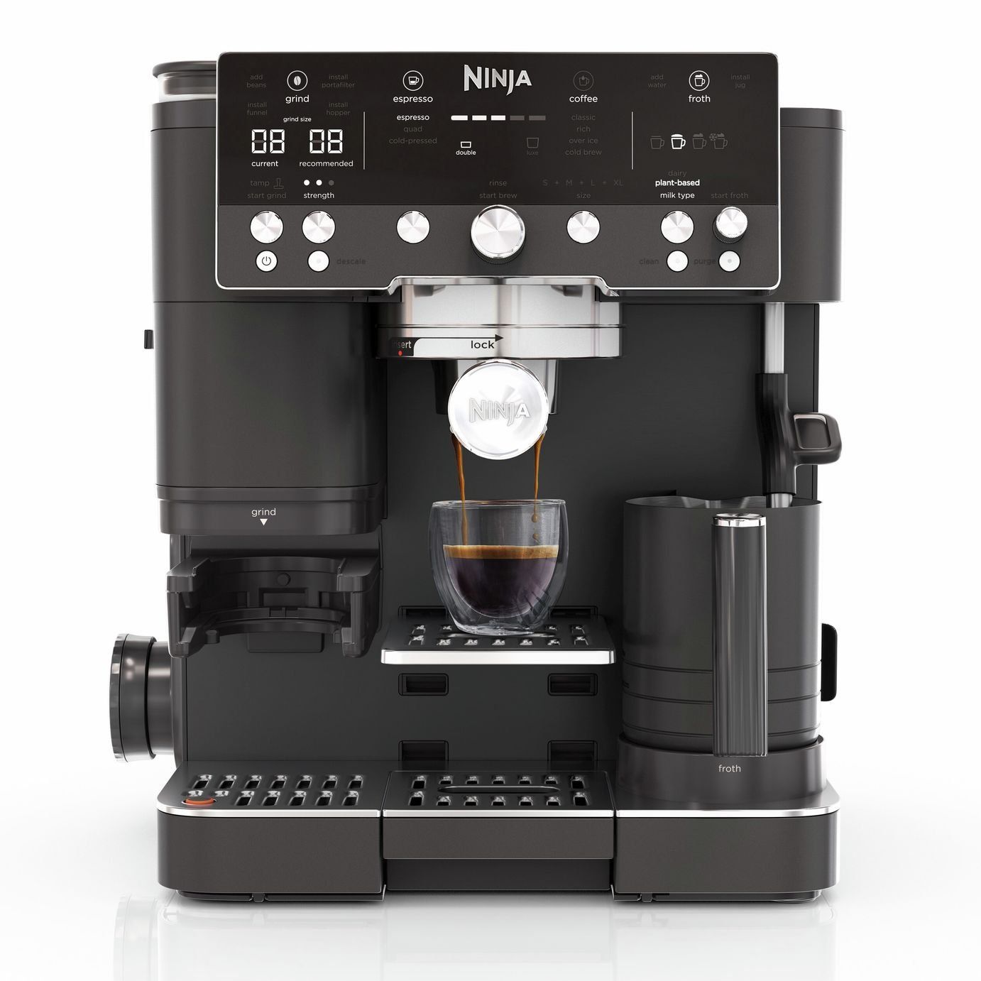 Ninja ES601UKBK Luxe Cafe Premier Espresso Coffee Machine