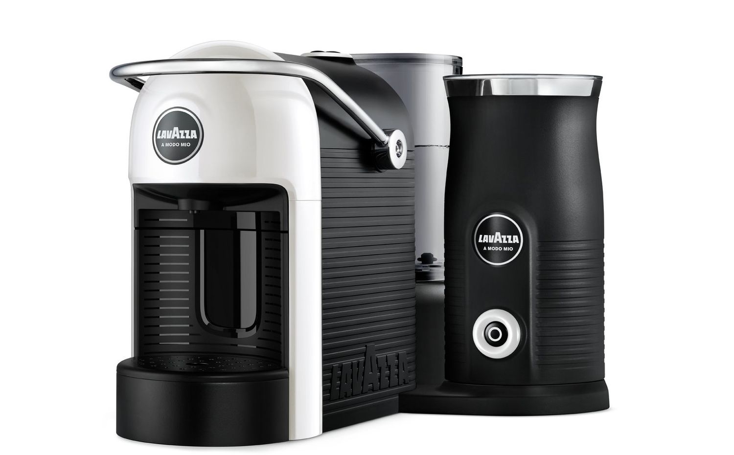 Lavazza Jolie &amp; Milk Evo Pod Coffee Machine - White