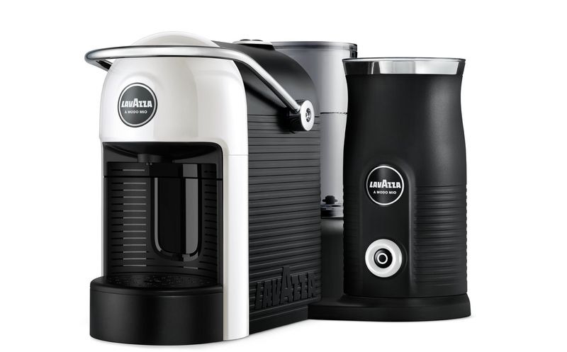 Lavazza Jolie &amp; Milk Evo Pod Coffee Machine - White