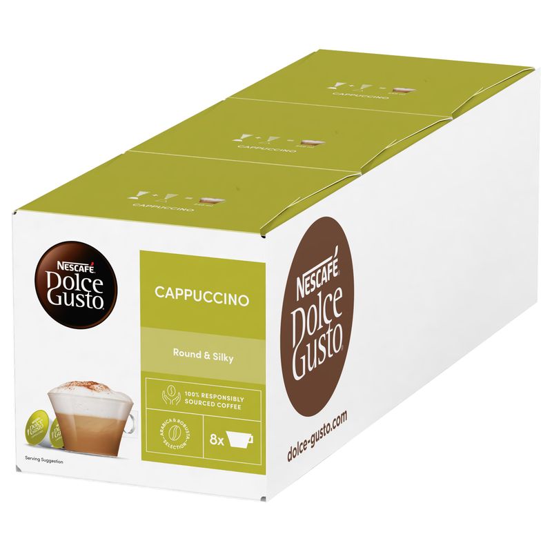 Nescafé Dolce Gusto Cappuccino Coffee Pods 24 Pods