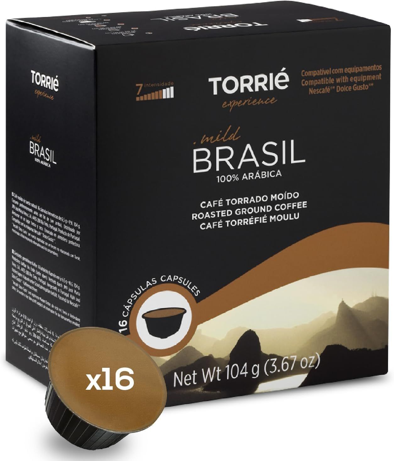 Torrié Brazil Dolce Gusto Coffee Pods 16