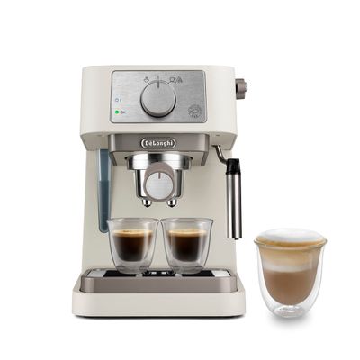 De'Longhi Manual Coffee Machine Stilosa EC260.CR, 15 Bar Pressure, Cappuccino System, Automatic Swi…