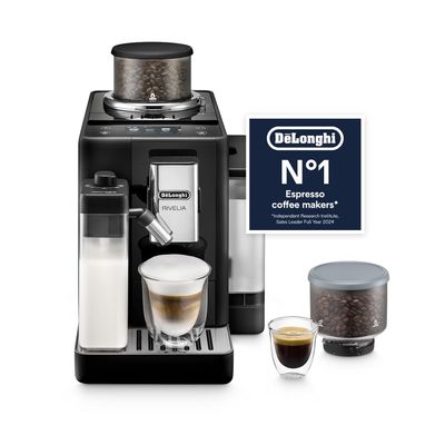De'Longhi Rivelia EXAM440.55.B Coffee Machine - Black