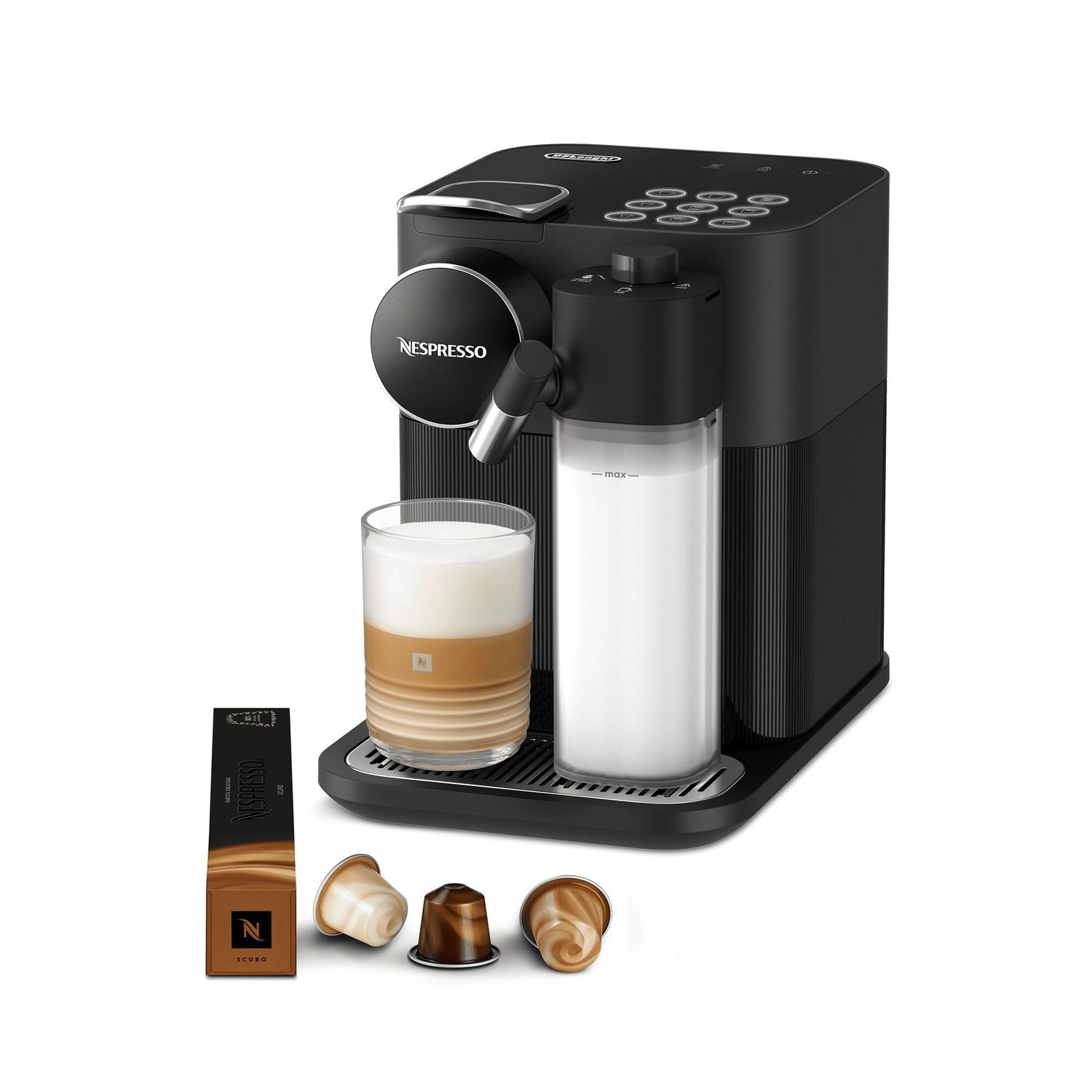 Nespresso Gran Lattissima Coffee Machine by De'Longhi for Original Coffee Pods, Latte, Cappuccino, …