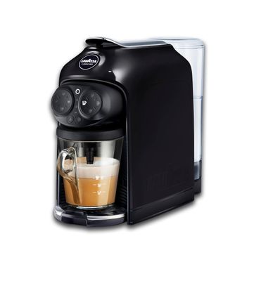 Lavazza, A Modo Mio Deséa Coffee Capsule Machine, with a Refined Glass Mug, Touch Interface, Sound …