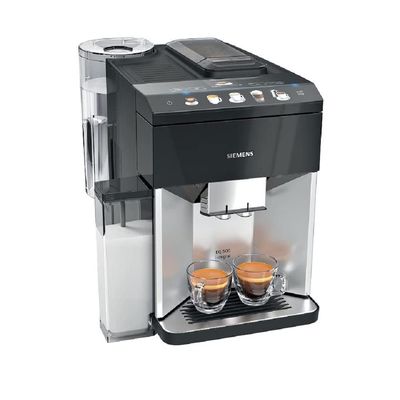 SIEMENS TQ503GB1 EQ.500 Bean to Cup Fully Automatic Freestanding Coffee Machine – Silver &amp; Black