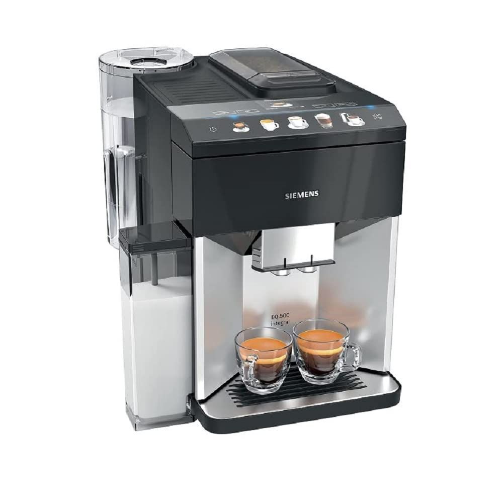 Siemens EQ500 TQ503GB1 Bean to Cup Coffee Machine - Silver &amp; Black