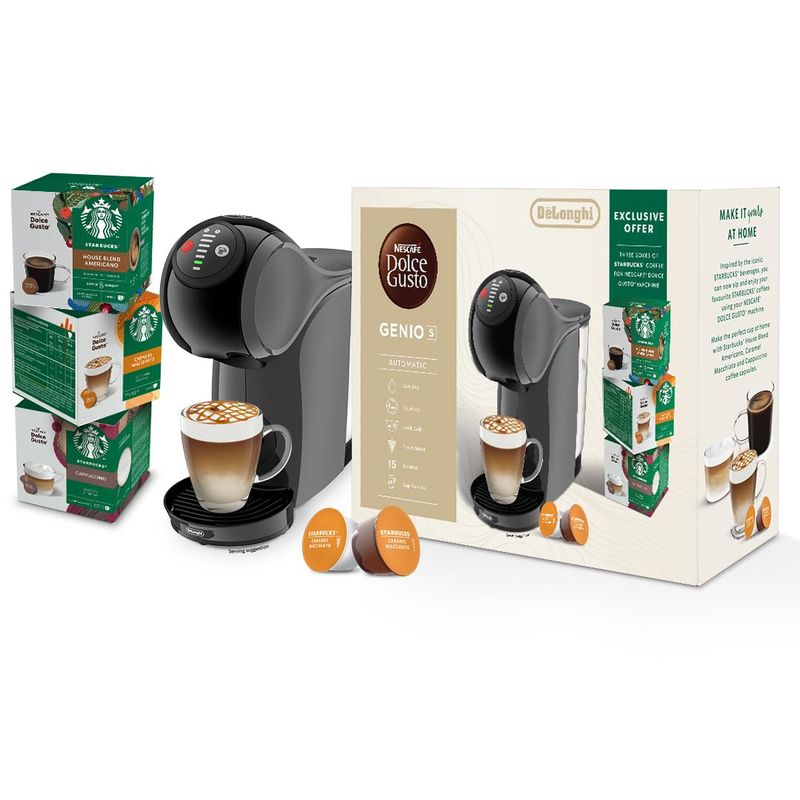 De'Longhi Dolce Gusto Genio S EDG226.A Bundle - Anthracite