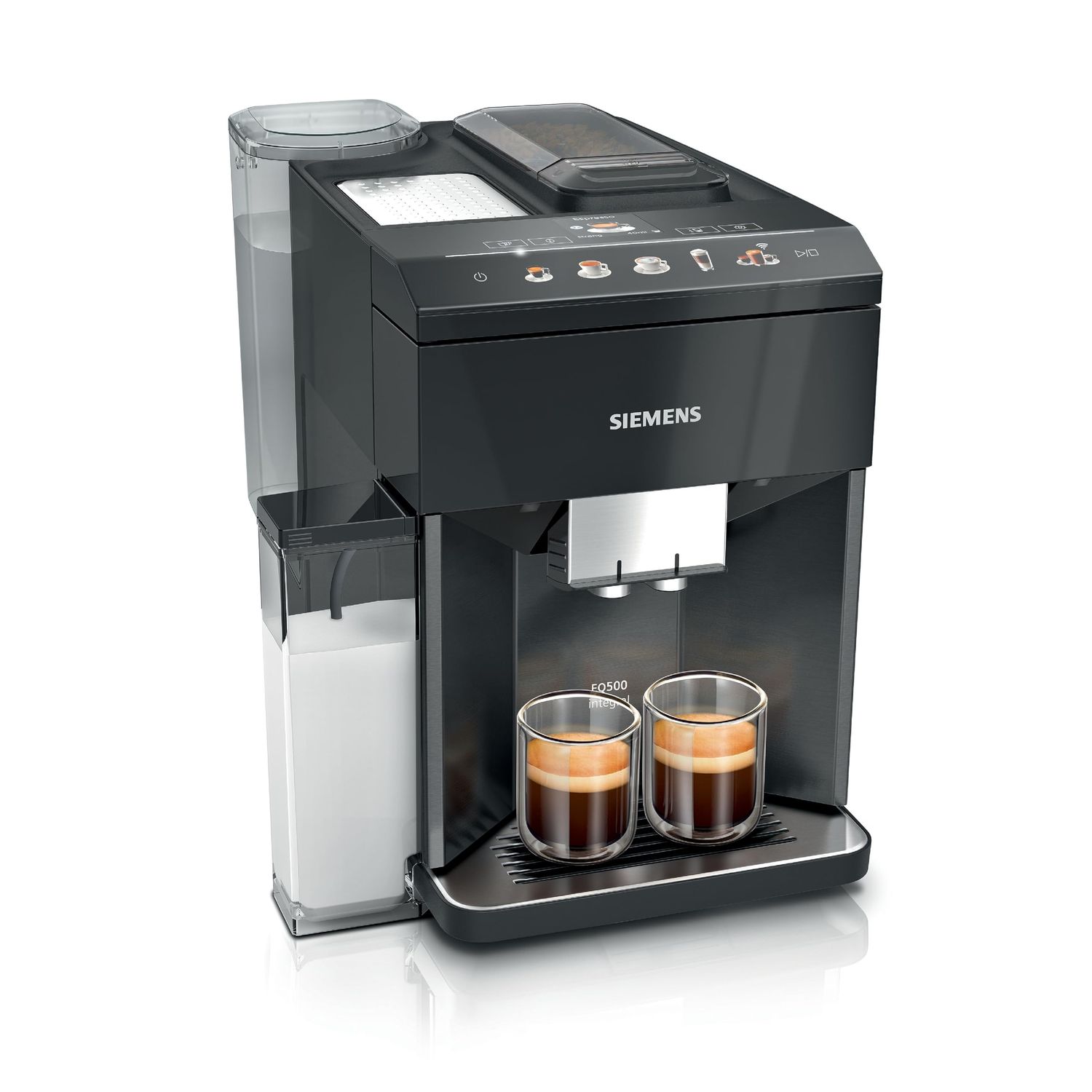 SIEMENS EQ500 Fully Automatic Bean to Cup Coffee Machine with Home Connect, coffeeSelect Display, o…