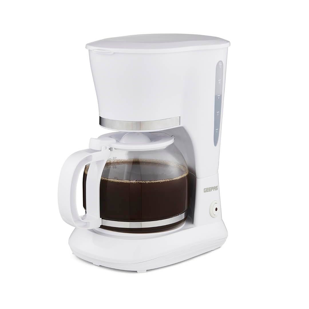 GEEPAS 1.5L Filter Coffee Machine | 800W Coffee Maker for Instant Coffee, Espresso, Macchiato &amp; Mor…
