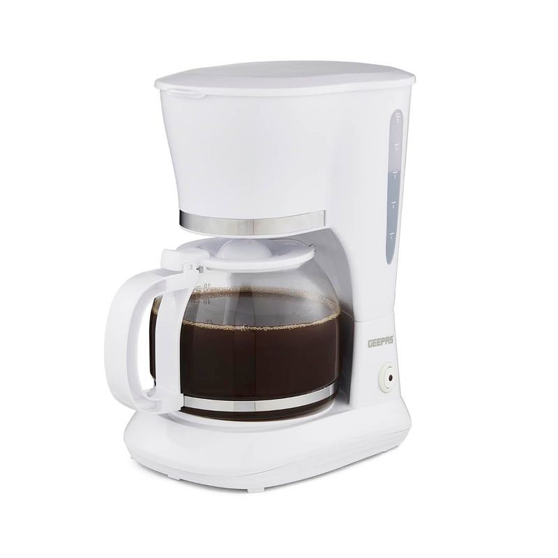 Geepas 1.5L Filter Coffee Machine - White