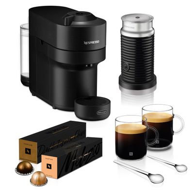 Nespresso De'Longhi Vertuo Pop ENV90.B Barista Bundle
