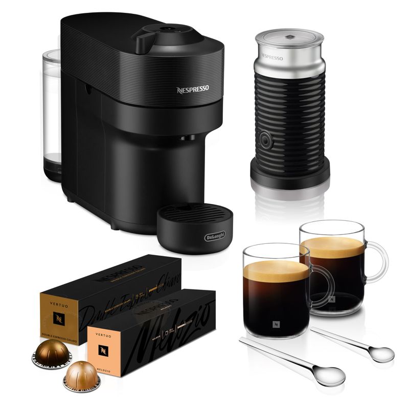 Nespresso De'Longhi Vertuo Pop ENV90.B Barista Bundle
