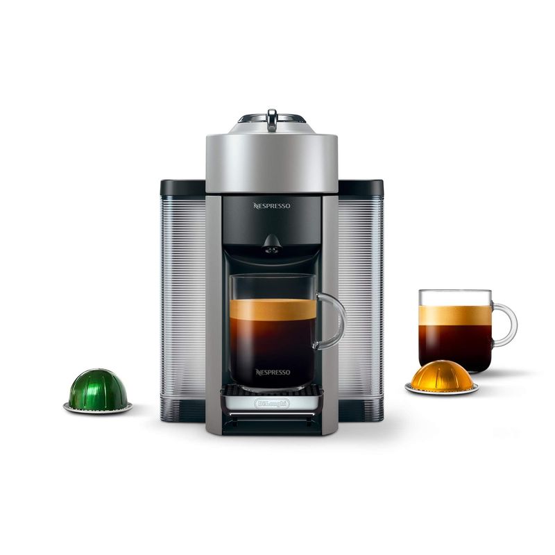 Nespresso De'Longhi Vertuo Pod Coffee Machine - Silver