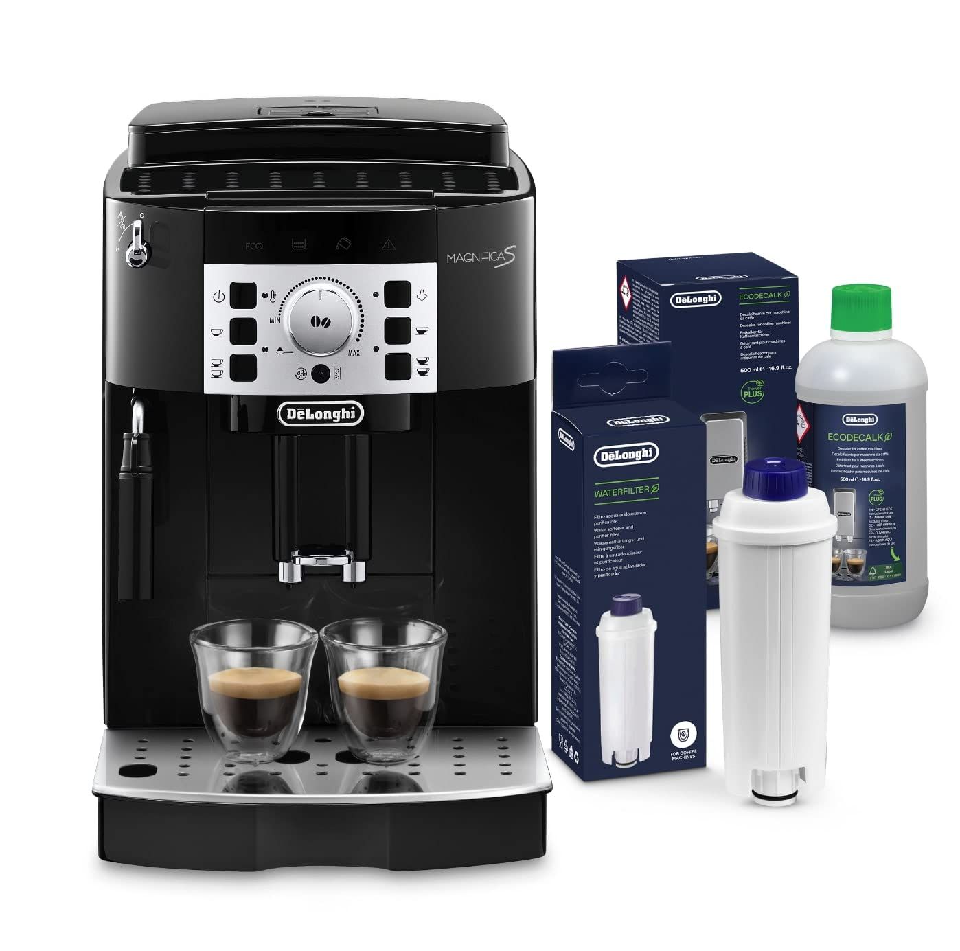 De'Longhi ECAM22.110.B Coffee Machine Starter Bundle