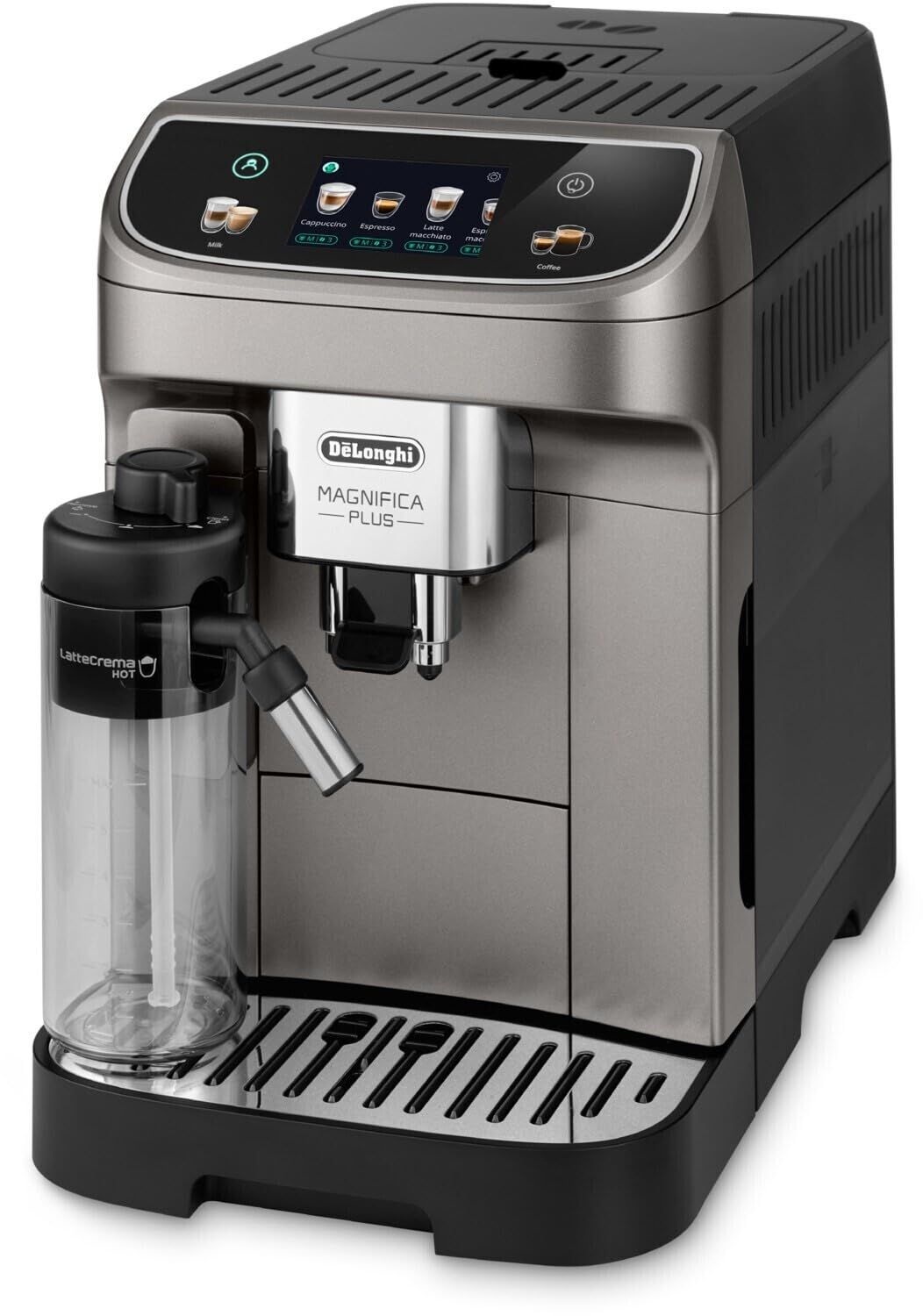 De'Longhi Magnifica Plus ECAM320.70.SB Coffee Machine - Titanium Black