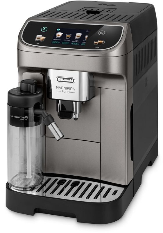 De'Longhi Magnifica Plus ECAM320.70.SB Coffee Machine - Titanium Black