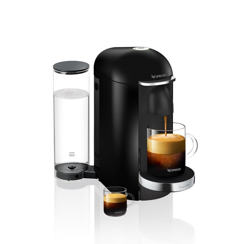 Nespresso Breville Vertuo Plus Deluxe Pod Coffee Machine - Black