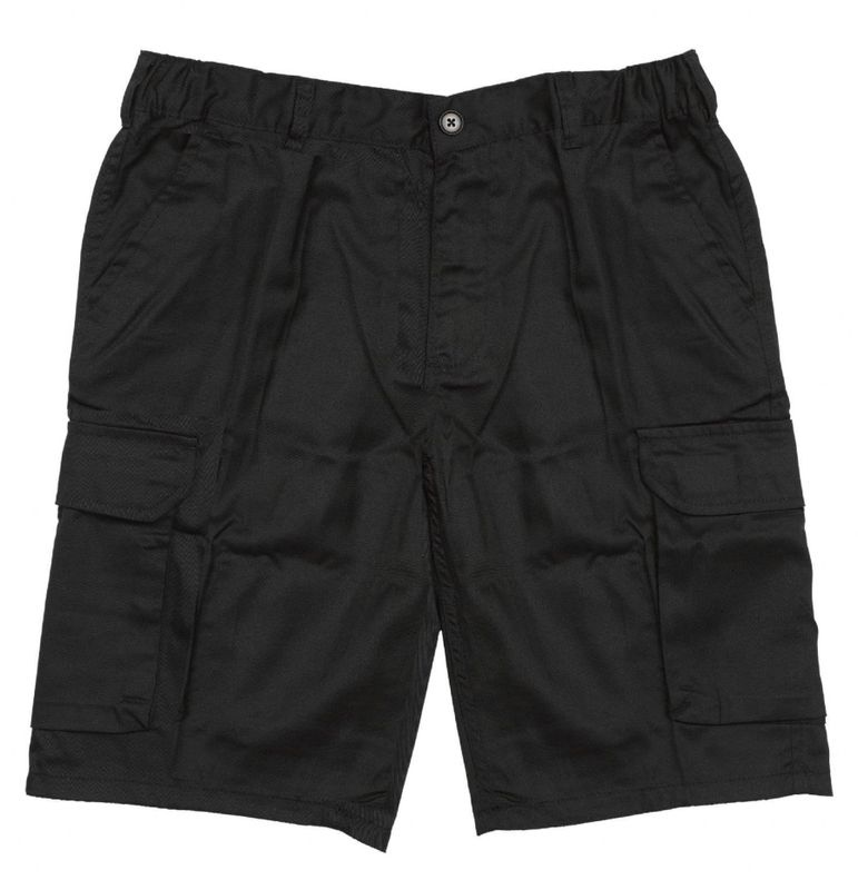 Black Cargo Shorts