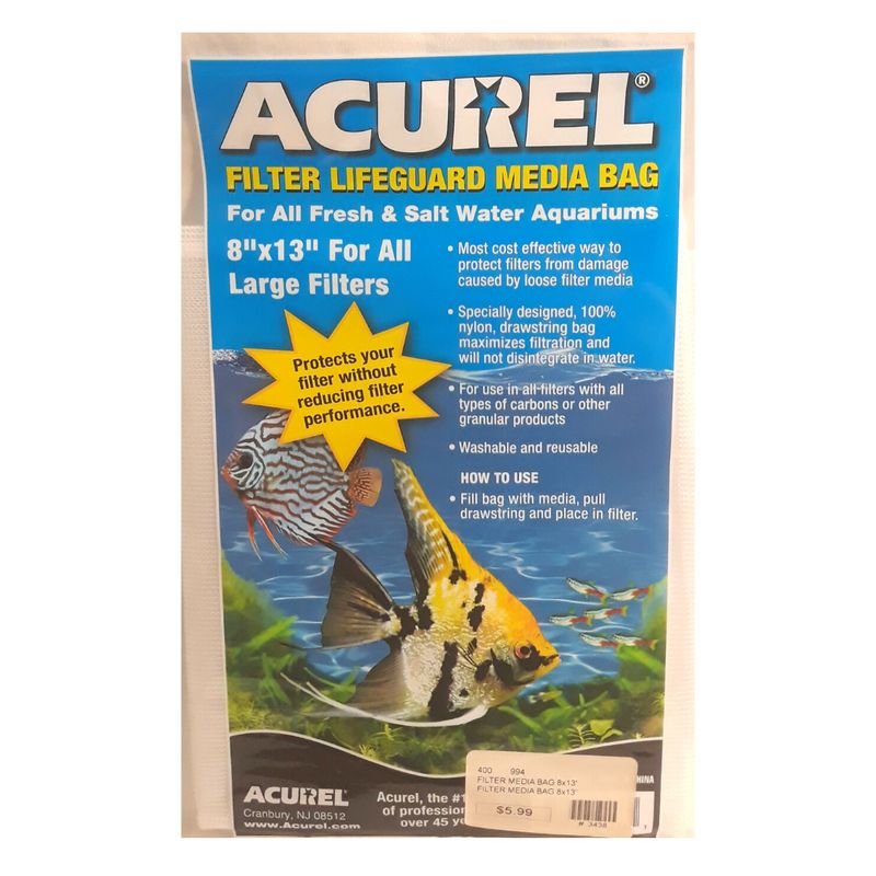 FILTER MEDIA BAG 8x13"