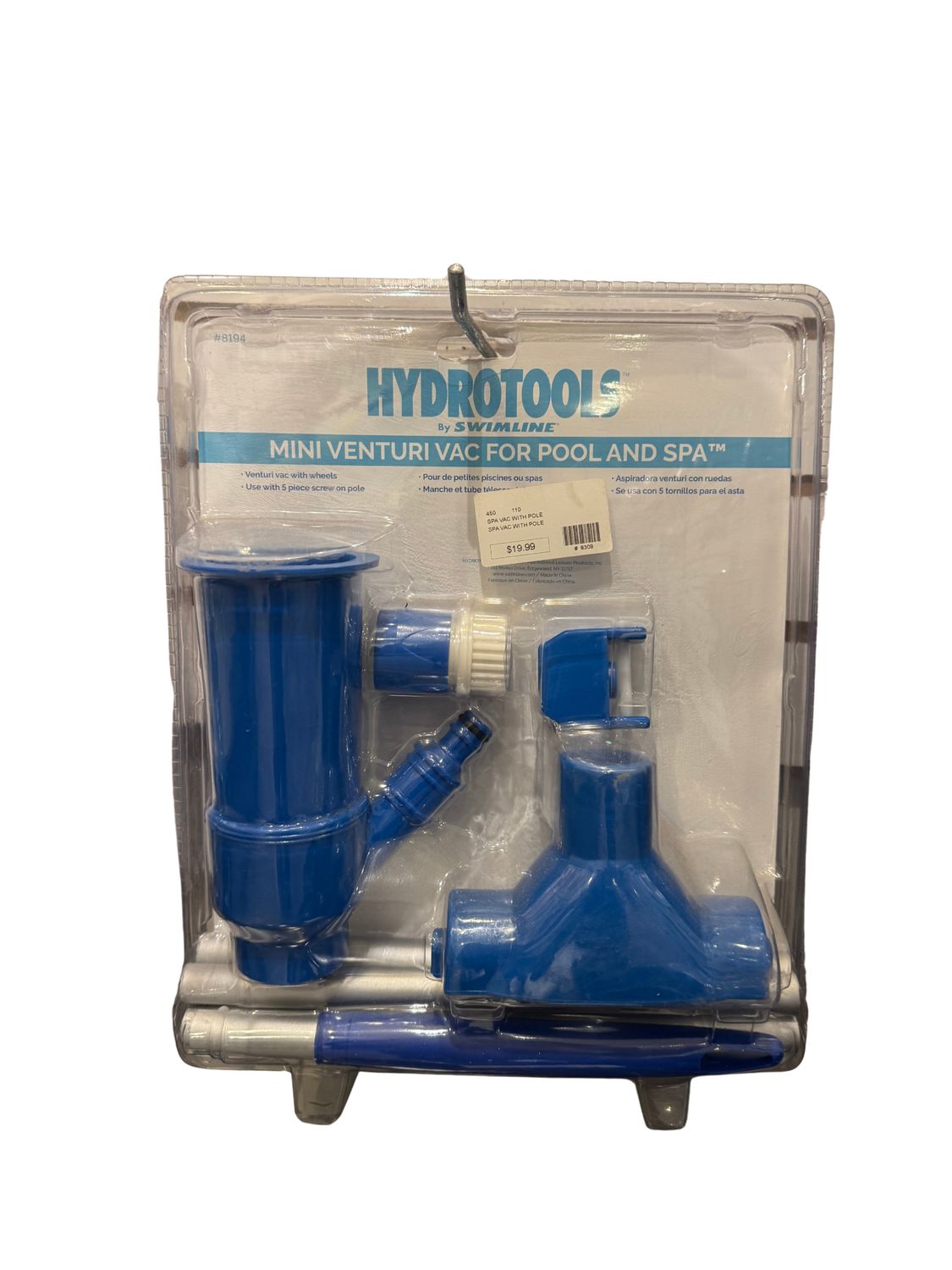 SPA VAC WITH POLE SPA VAC WITH POLE