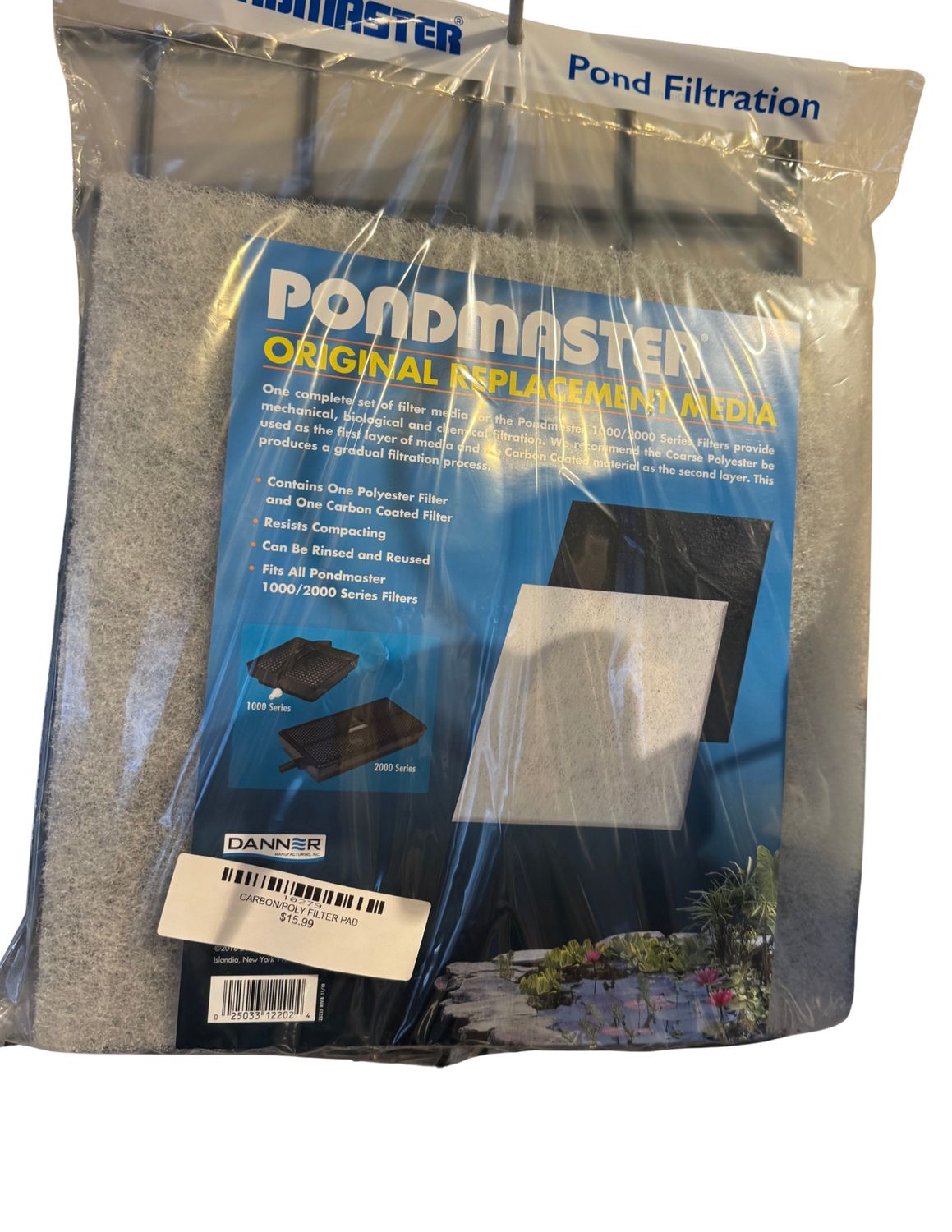 CARBON/POLY FILTER PAD CARBON/POLY FILTER PAD