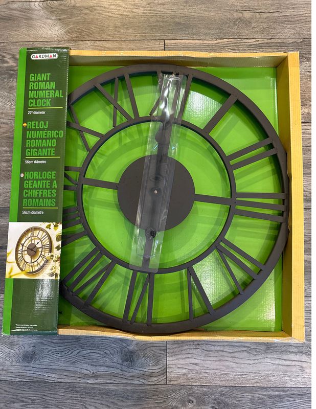 OUTDOOR  CLOCK ROMAN NUMERAL