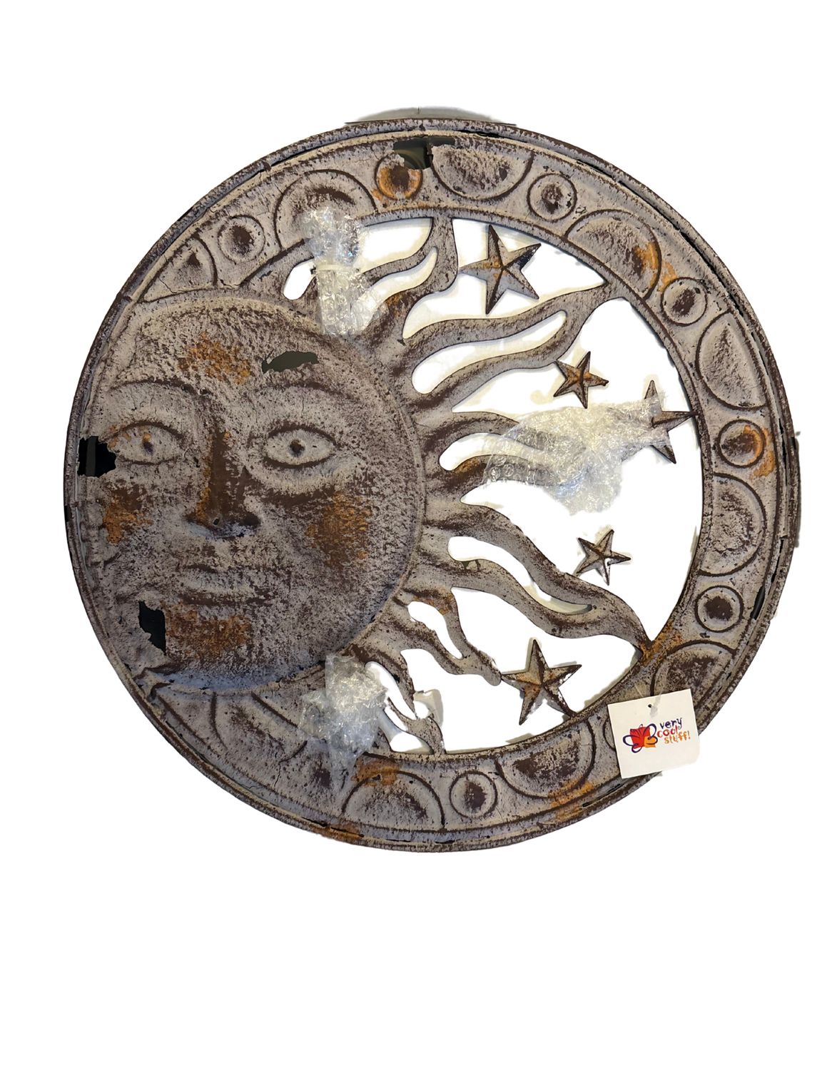 METAL SUN WITH DOTS METAL SUN WITH DOTS