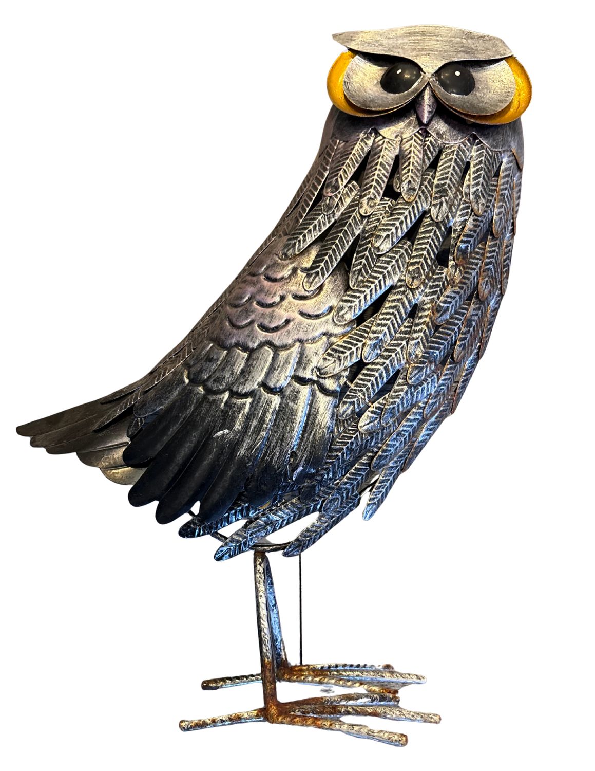 METAL OWL 16"