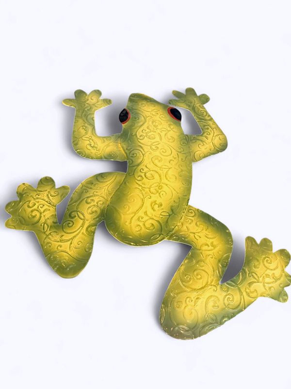 TIN FROG WALL HANGER