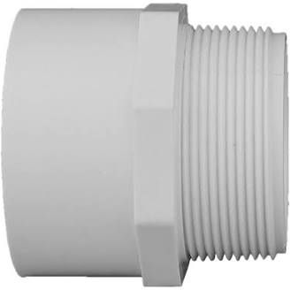 2 2" PVC SLIP MALE ADAPTER