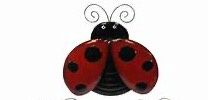 BEE/LADY BUG WALL DECOR