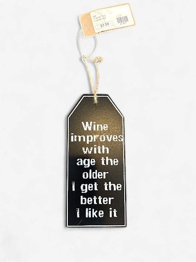 7 7" WINE TAG