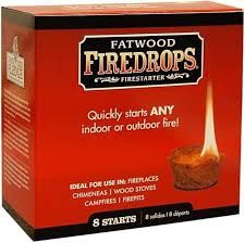 FATWOOD FIREDROP 8 PK