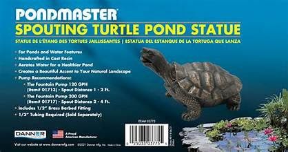 SPOUTING TURTLE POND STATUE SPOUTING TURTLE POND STATUE
