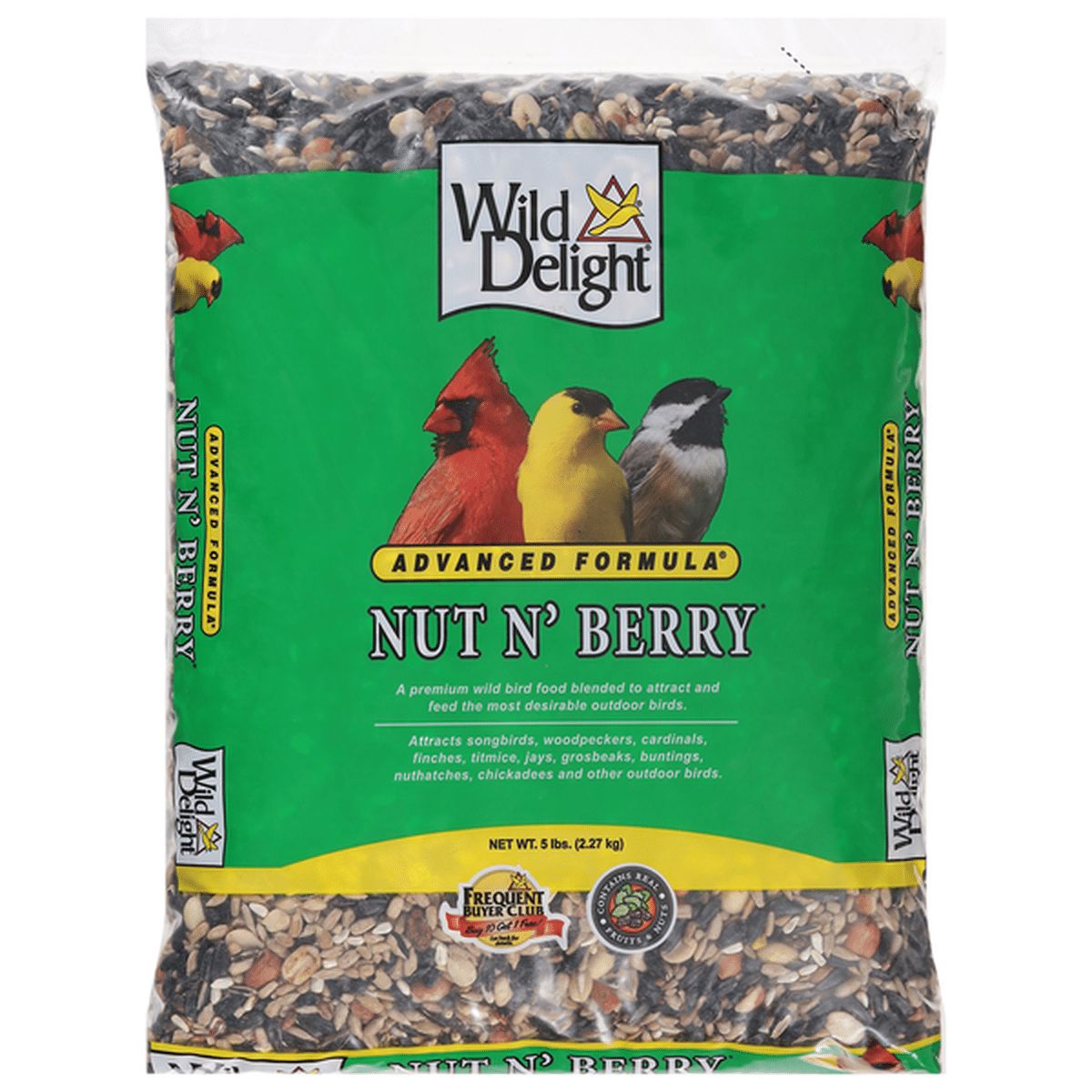 BIRD FOOD - NUT & BERRY 5LB BIRD FOOD - NUT & BERRY 5LB