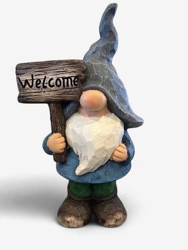 GNOME WELCOME SIGN