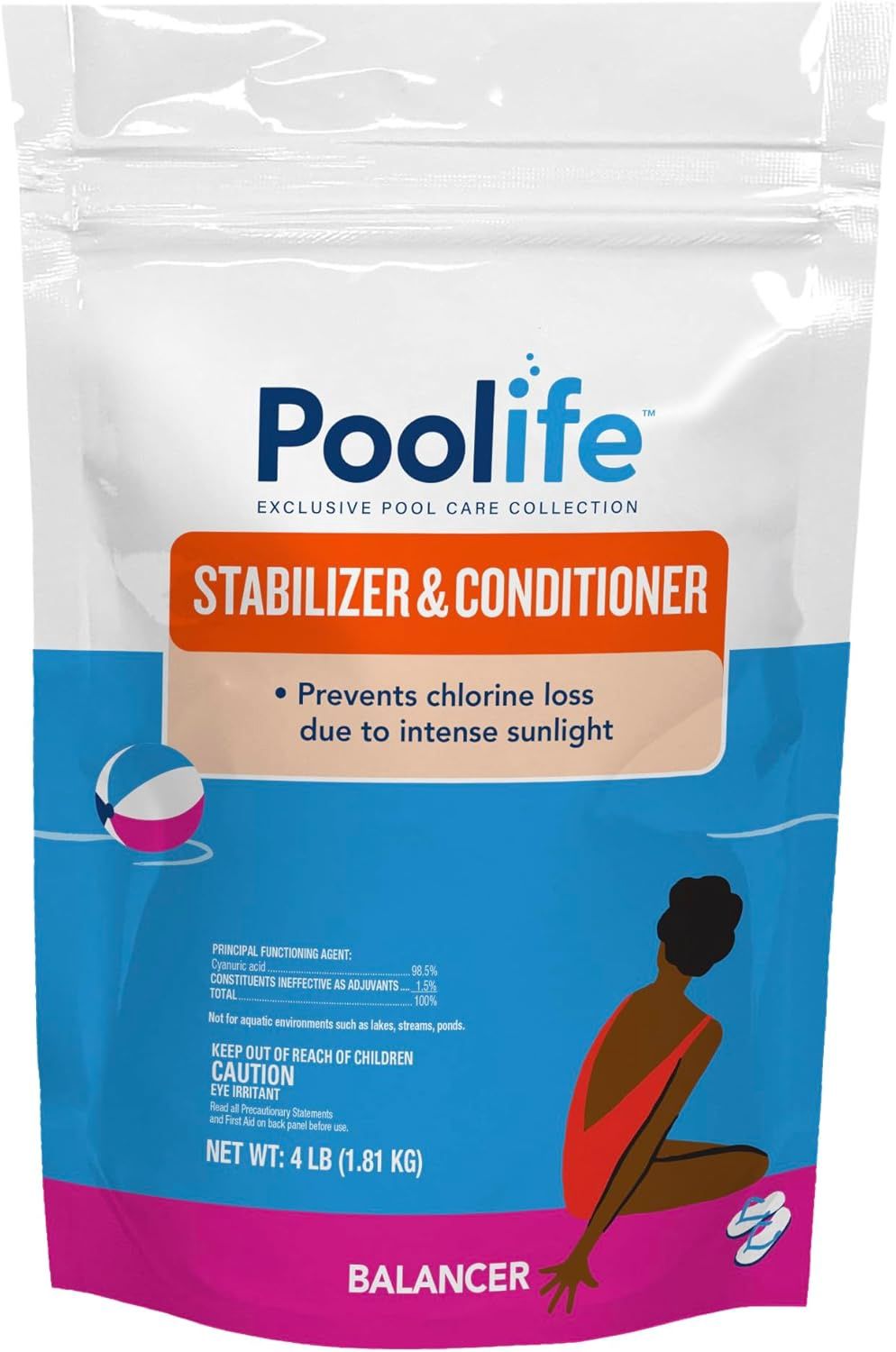 STABILIZER & CONDITIONER 4LB POOLIFE