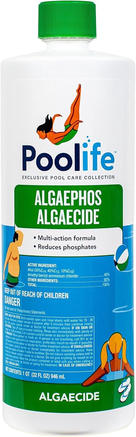 ALGAEPHOS ALGAECIDE QT. POOLIFE
