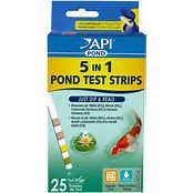 POND TEST STRIPS 5 IN 1