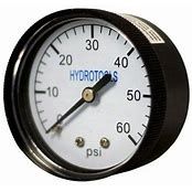 REAR MOUNT PRESSURE GAUGE