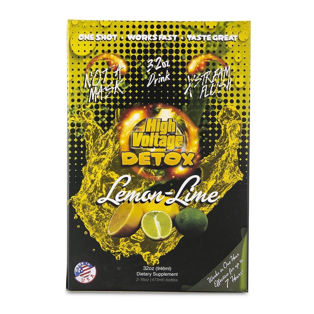 High Voltage Detox 32oz Lemon Lime