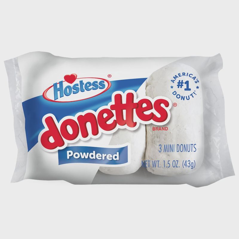 Donettes Powdered Donuts 3ct