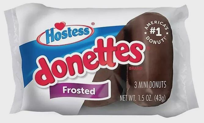 Donettes Frosted Chocolate 3ct