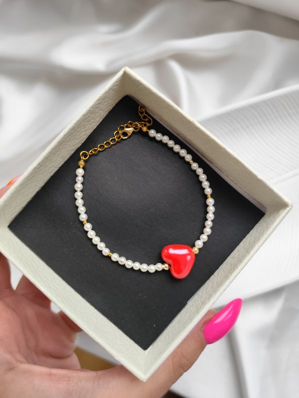Bransoletka Red Heart