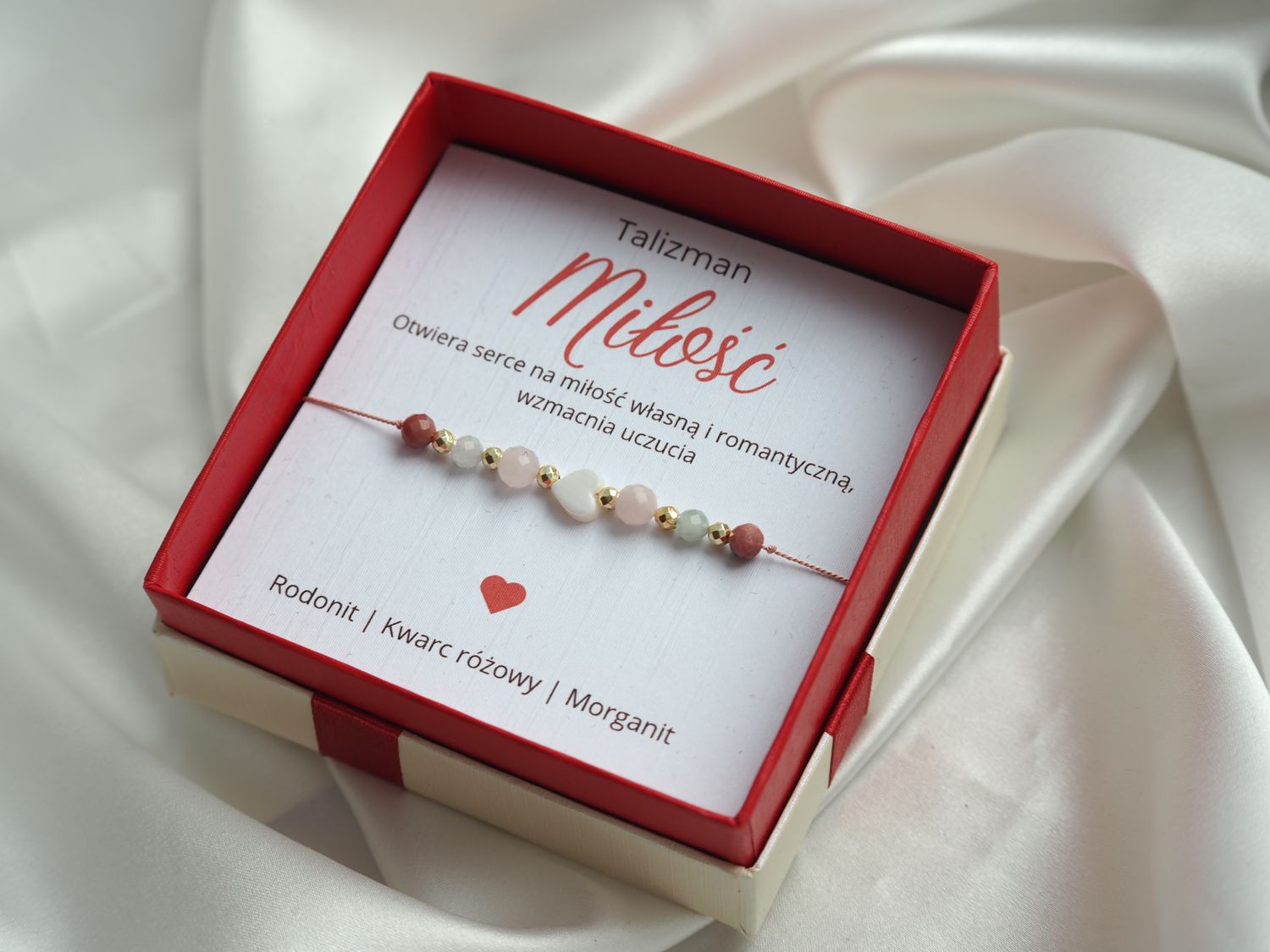 Bransoletka talizman &#39;Miłość&#39;